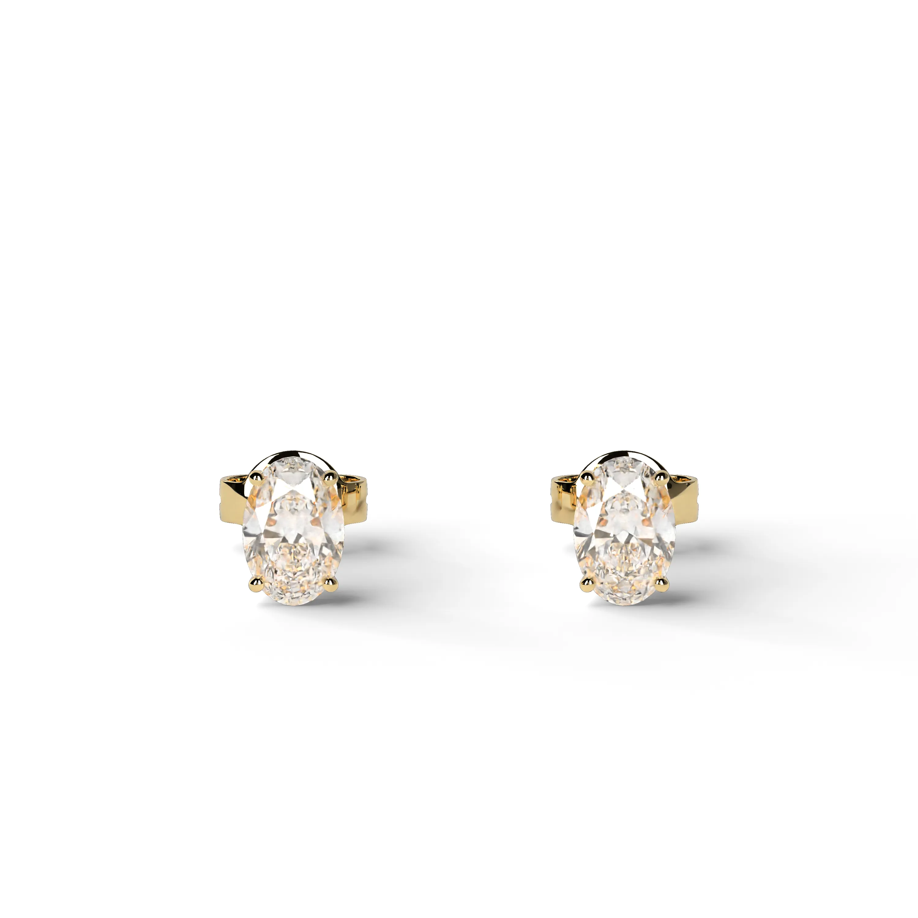 SINGLE STONE STUDS
