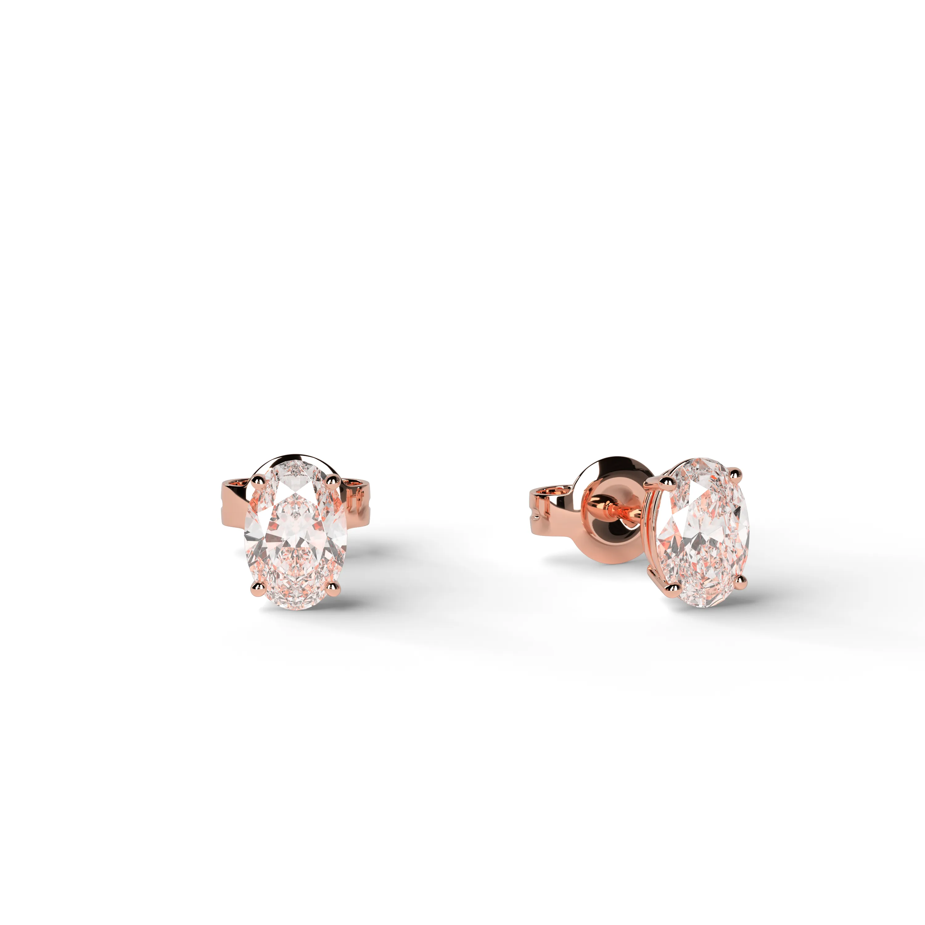 SINGLE STONE STUDS