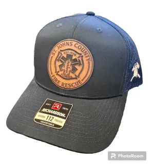 SJCFR Leather Patch Hat