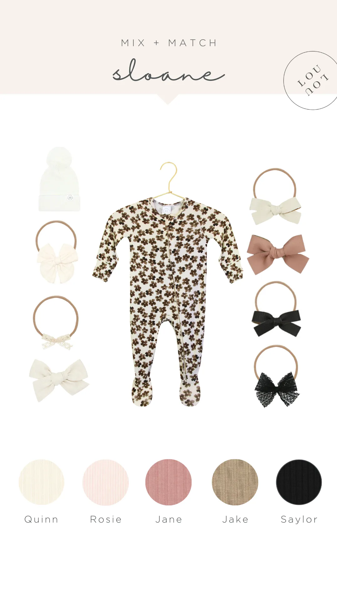 Sloane Zipper Footies