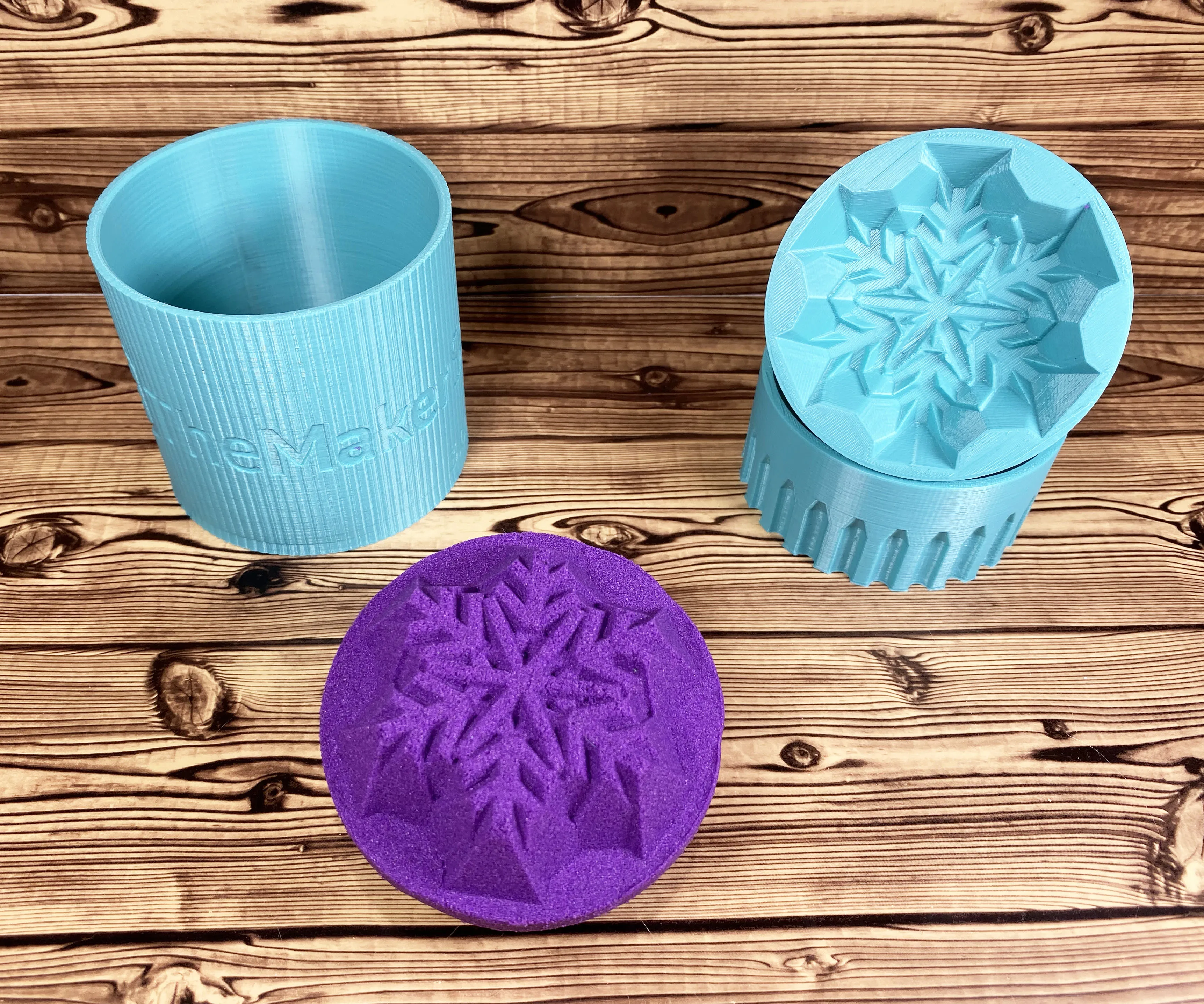 Snowflake Bath Bomb Mold Press