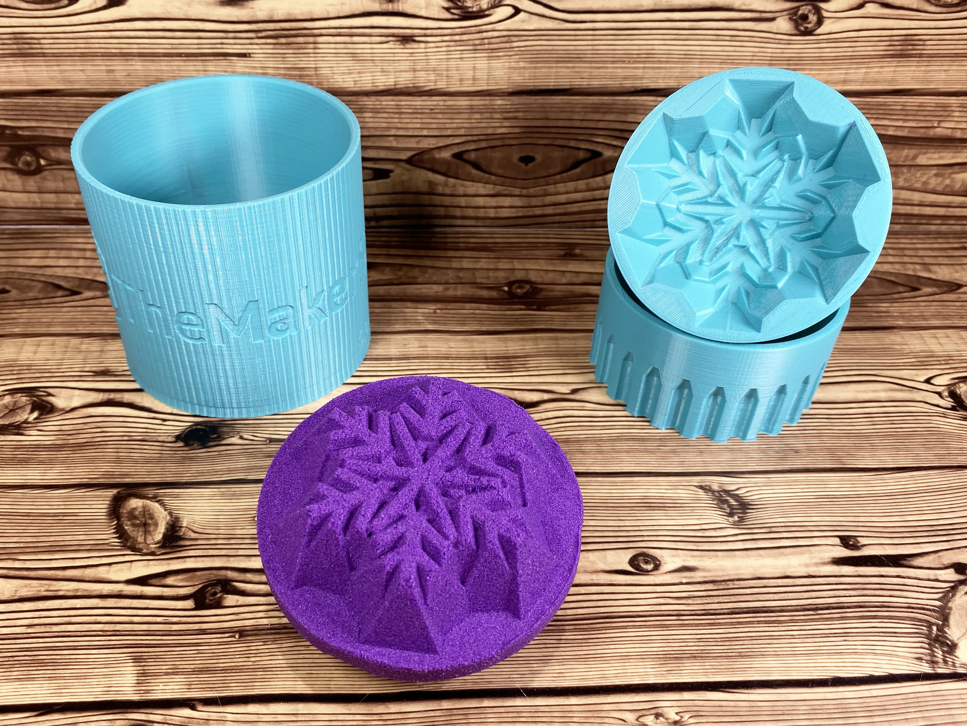 Snowflake Bath Bomb Mold Press