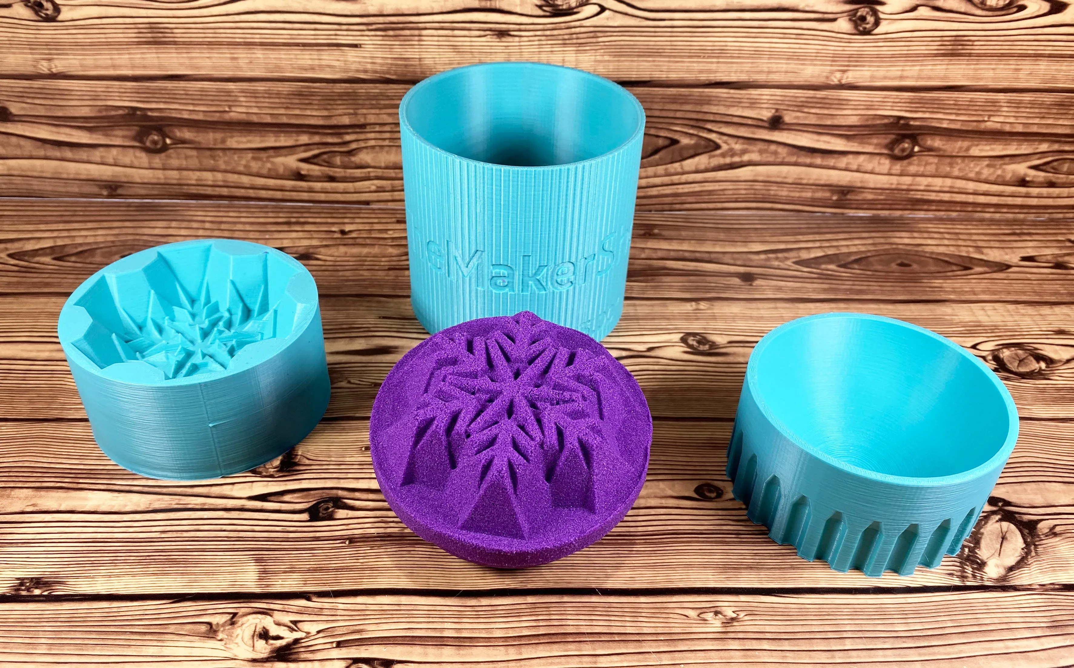Snowflake Bath Bomb Mold Press