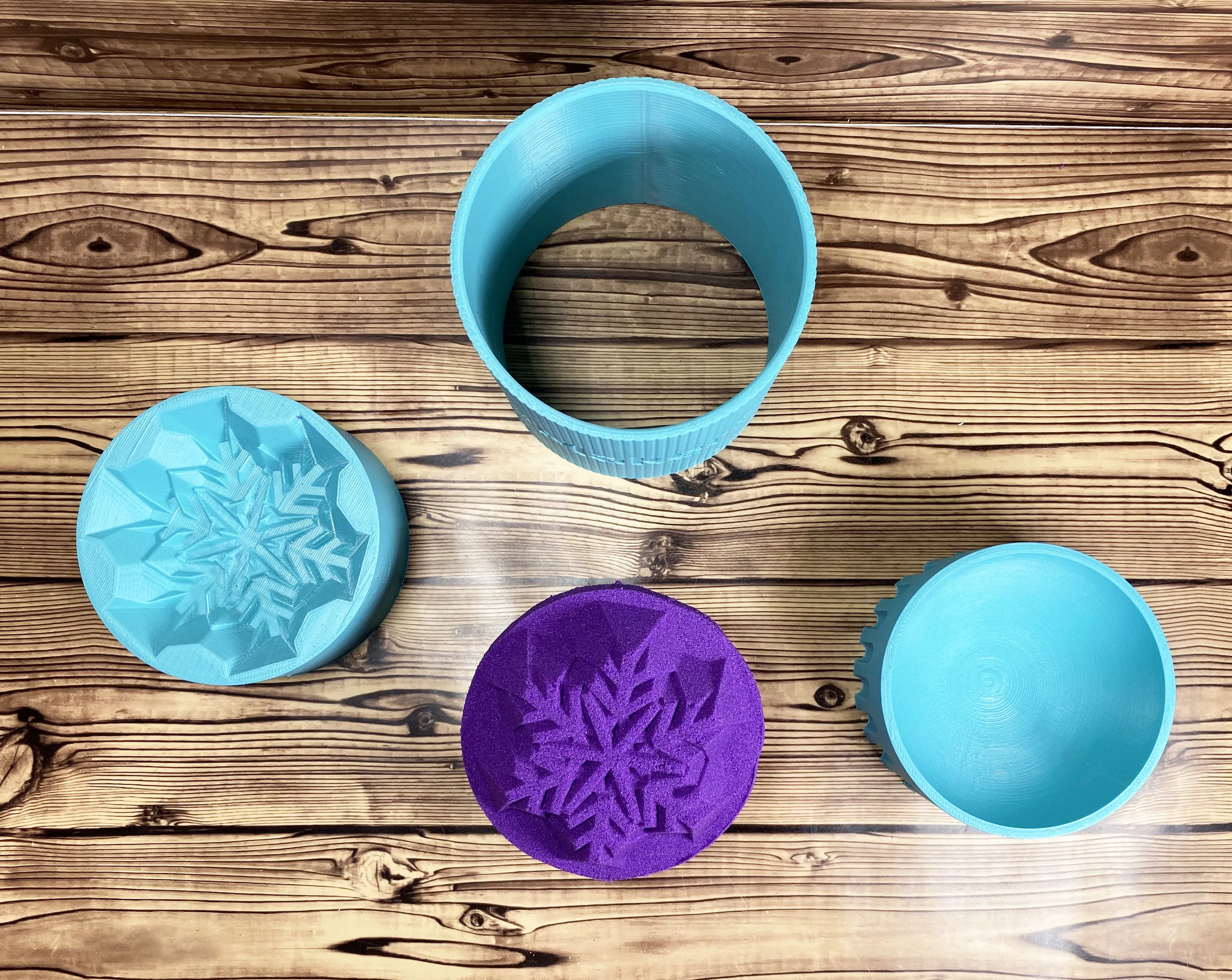 Snowflake Bath Bomb Mold Press