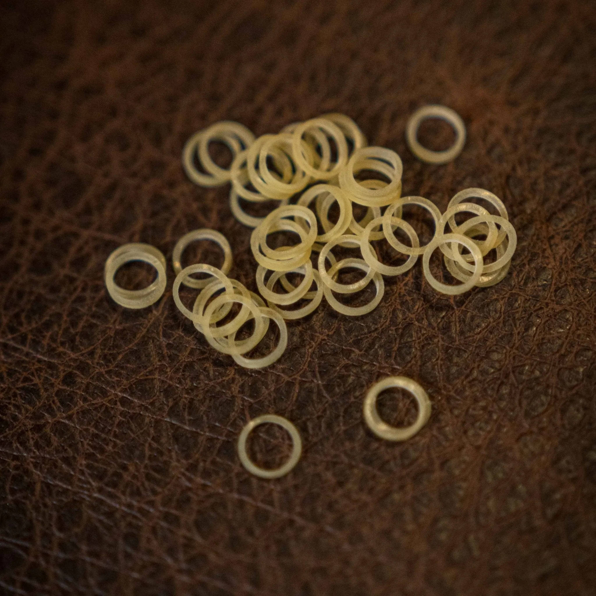 Spare Rubber Bands for Flipper coins & Folding coins - (15 per package)