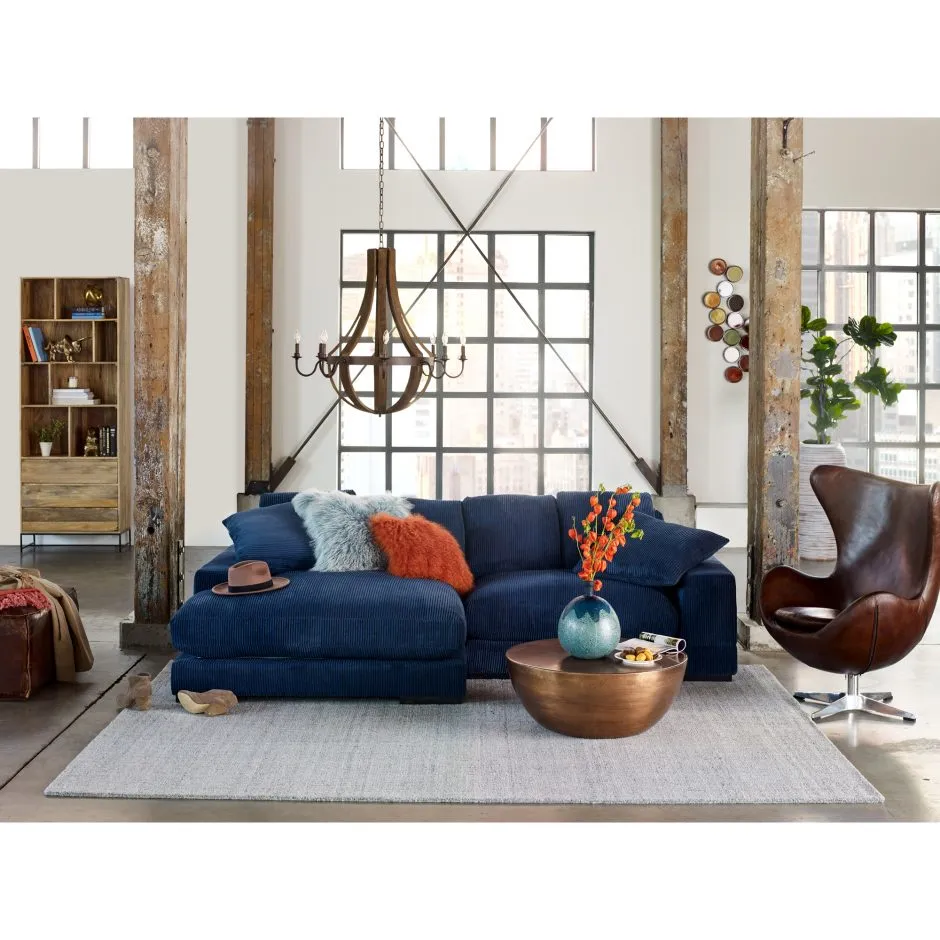 Stamford Distressed Leather Coffee Table