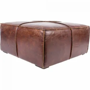 Stamford Distressed Leather Coffee Table