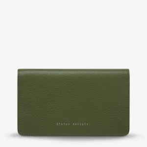 Status Anxiety Living Proof Wallet - Khaki