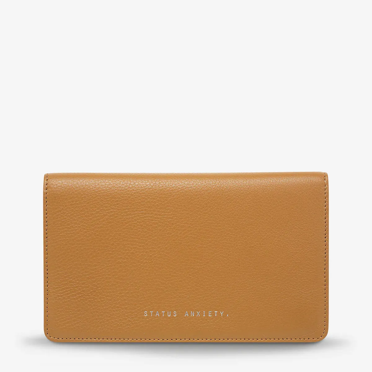 Status Anxiety Living Proof Wallet - Tan