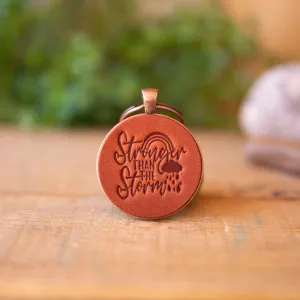 Stronger Than the Storm Keychain
