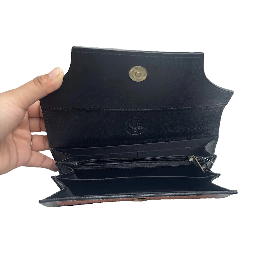 SVK - Sunflower Tooled Wallet SVK-T061