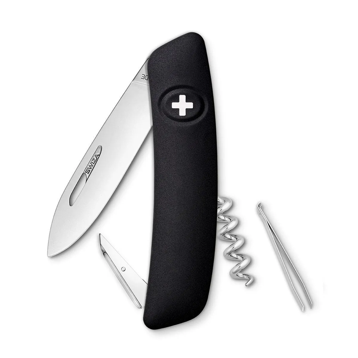 SWIZA Knives D01 Swiss Pocket Knife Black