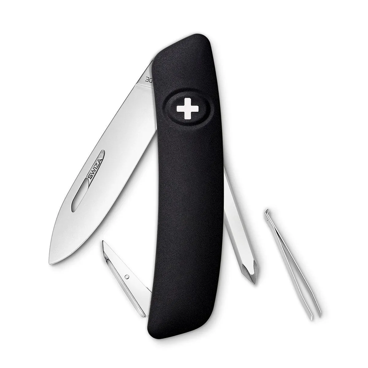 SWIZA Knives D02 Swiss Pocket Knife Black