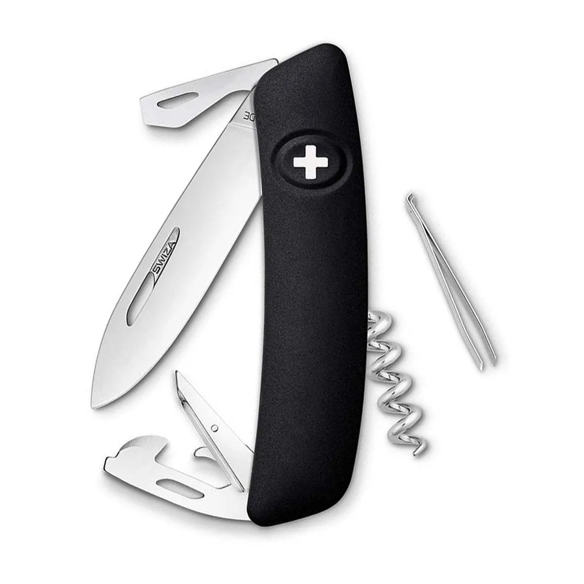 SWIZA Knives D03 Swiss Pocket Knife Black