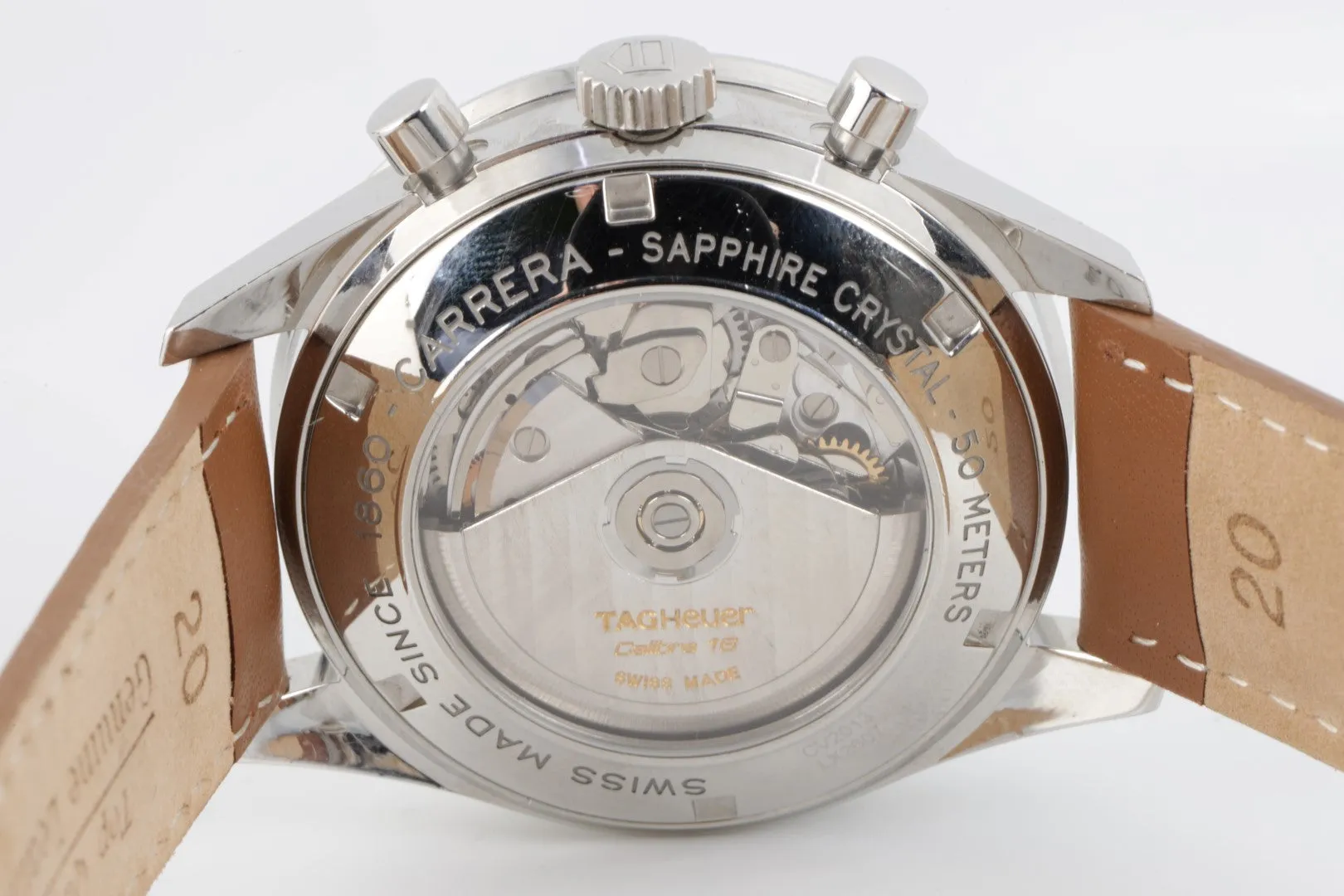 Tag Heuer Carrera CV2013 Stainless Steel 41mm Men's Watch