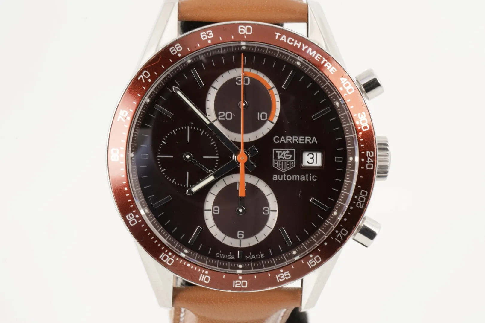 Tag Heuer Carrera CV2013 Stainless Steel 41mm Men's Watch