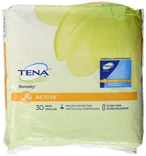 Tena 46500 Serenity Ultra Thin Regular Pads 180/Case by TENA