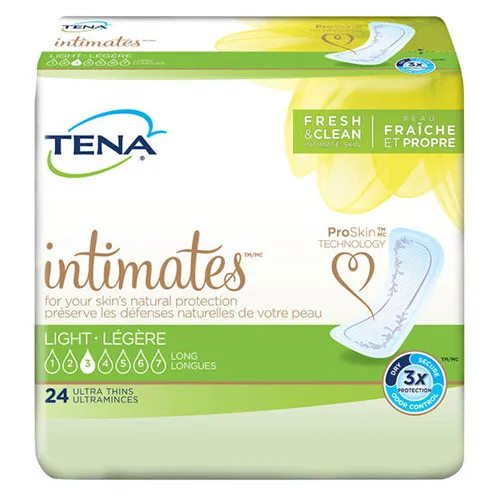 Tena Intimates 52070 Pads Ultra Thin Heavy - 128/CS (4 Packs of 32)