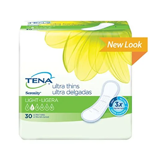 TENA Serenity Light Ultra Thin Pads, SCT46500_CS - Case