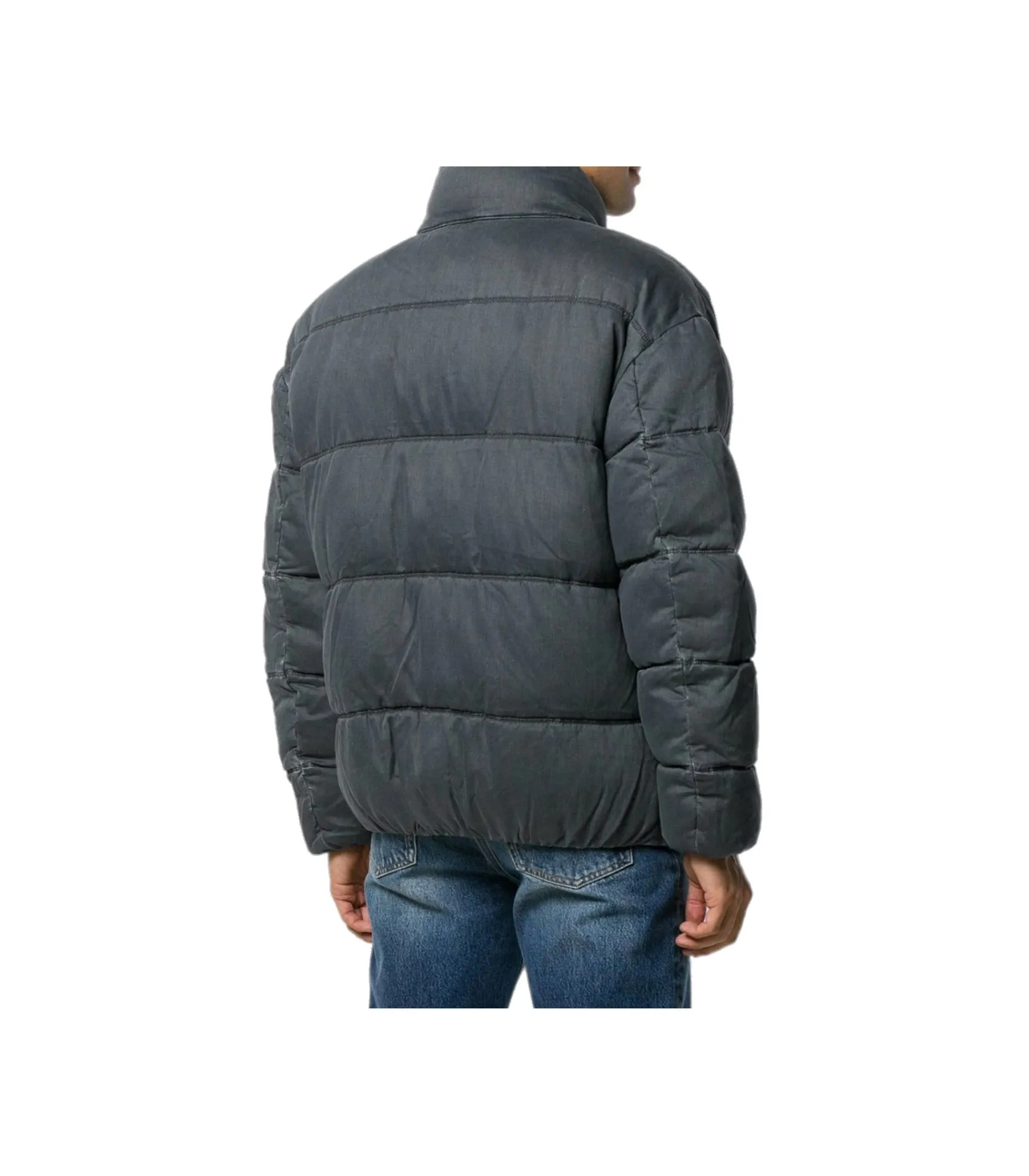 Tjm Washed Padded Jacket - Tommy Black