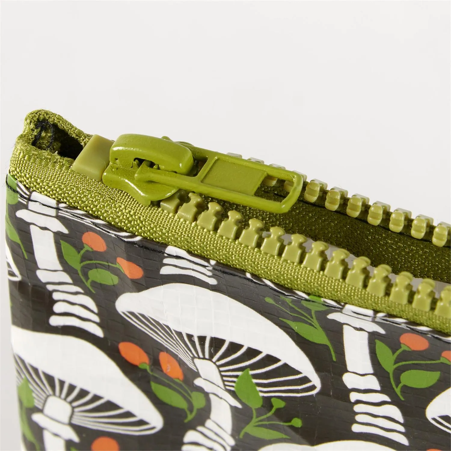 Today's Gonna Be Dope Zipper Pouch | Mushrooms Pattern Double-sided Pencil Case Organizer | 9.50" x 7"