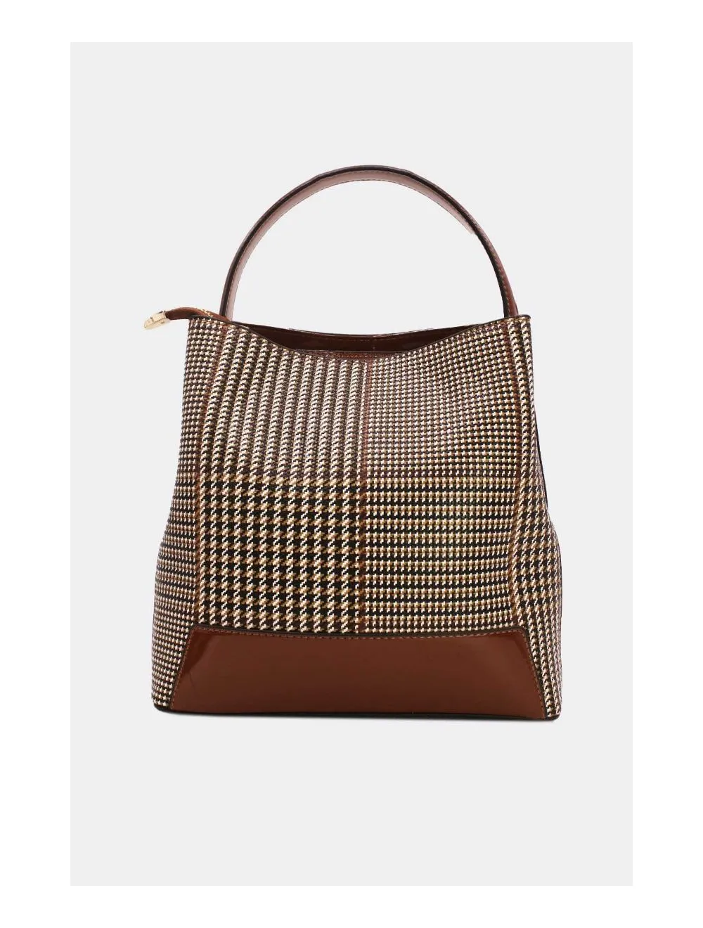 Tom & Eva Houndstooth Shoulder Strap Bag