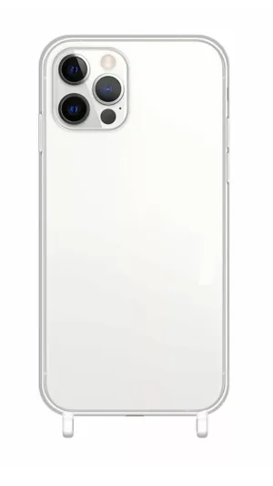 Transparent shockproof iPhone 7/8 SE case with transparent silicone rings