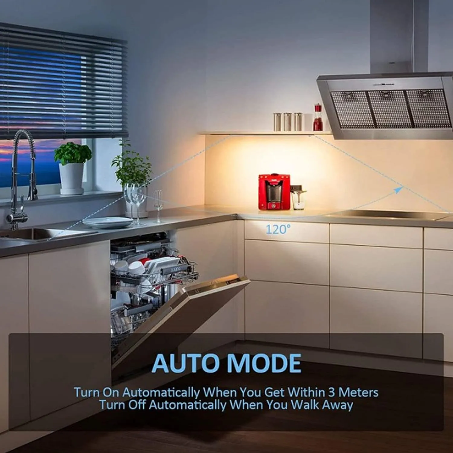 Ultra-thin Motion Sensor Light Bar 20cm 800mAh - FY-01