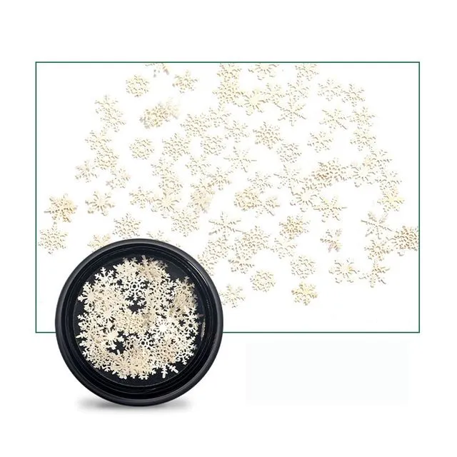 Ultra-thin Pearlescent Snowflake SP0304-01