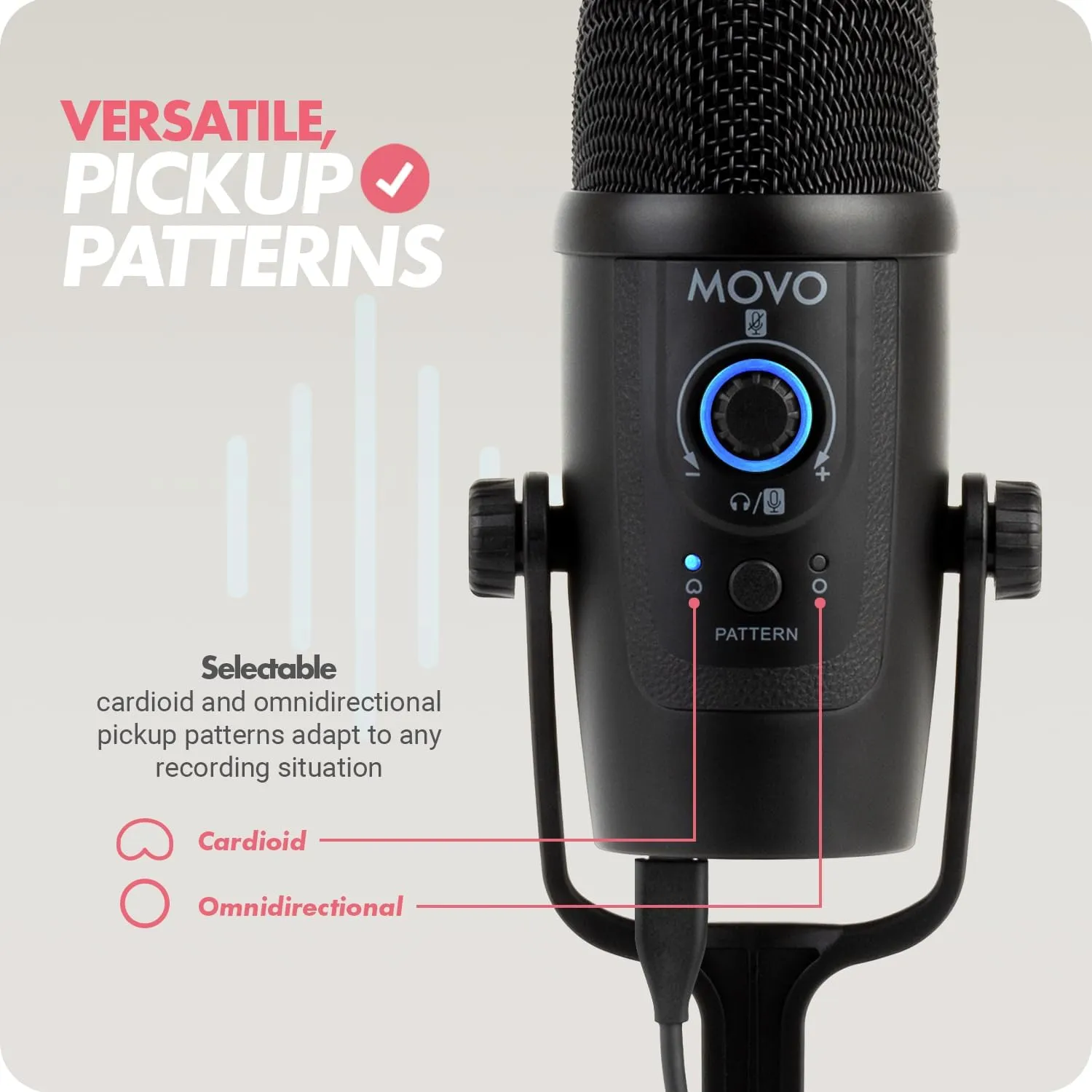 UM300 Mini USB Gaming Microphone - USB Condenser Mic Perfect for PS5, PC, Pod...