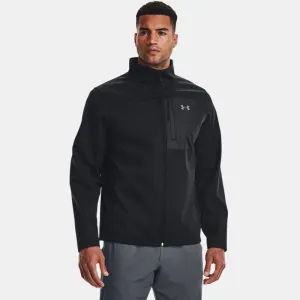 Under Armour mens ColdGear Infrared Shield 2.0 Soft Shell , (001) Black / / Pitch Gray , Large