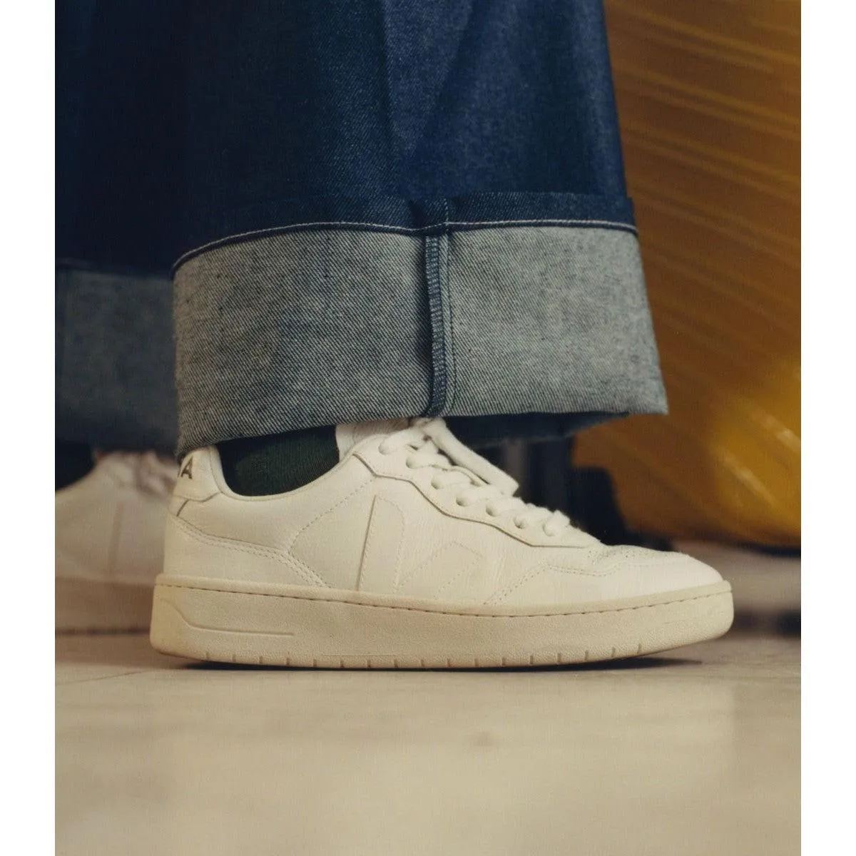 V-90 O.T LEATHER EXTRA WHITE
