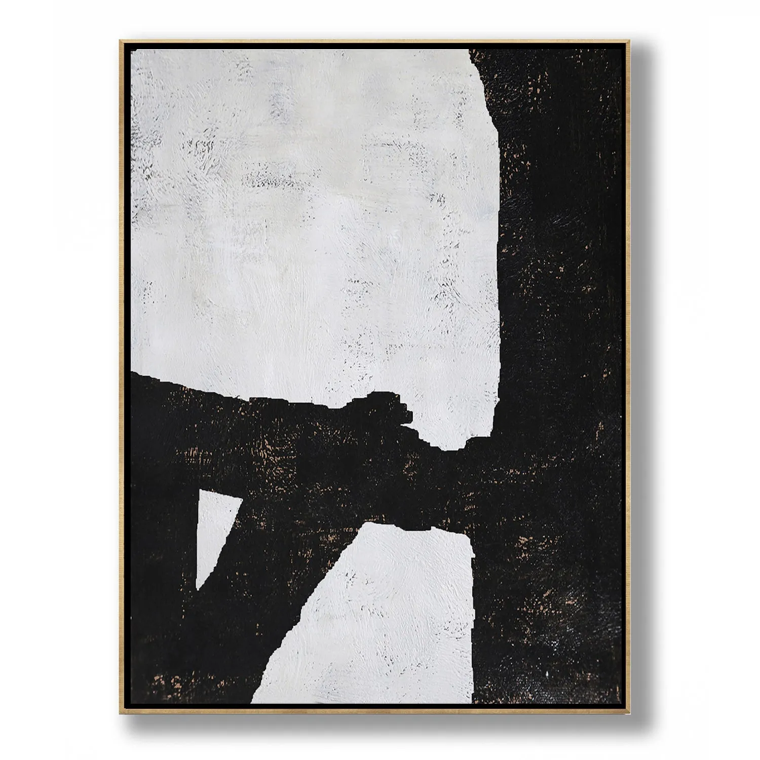 Vertical Minimalist Abstract Painting H102V