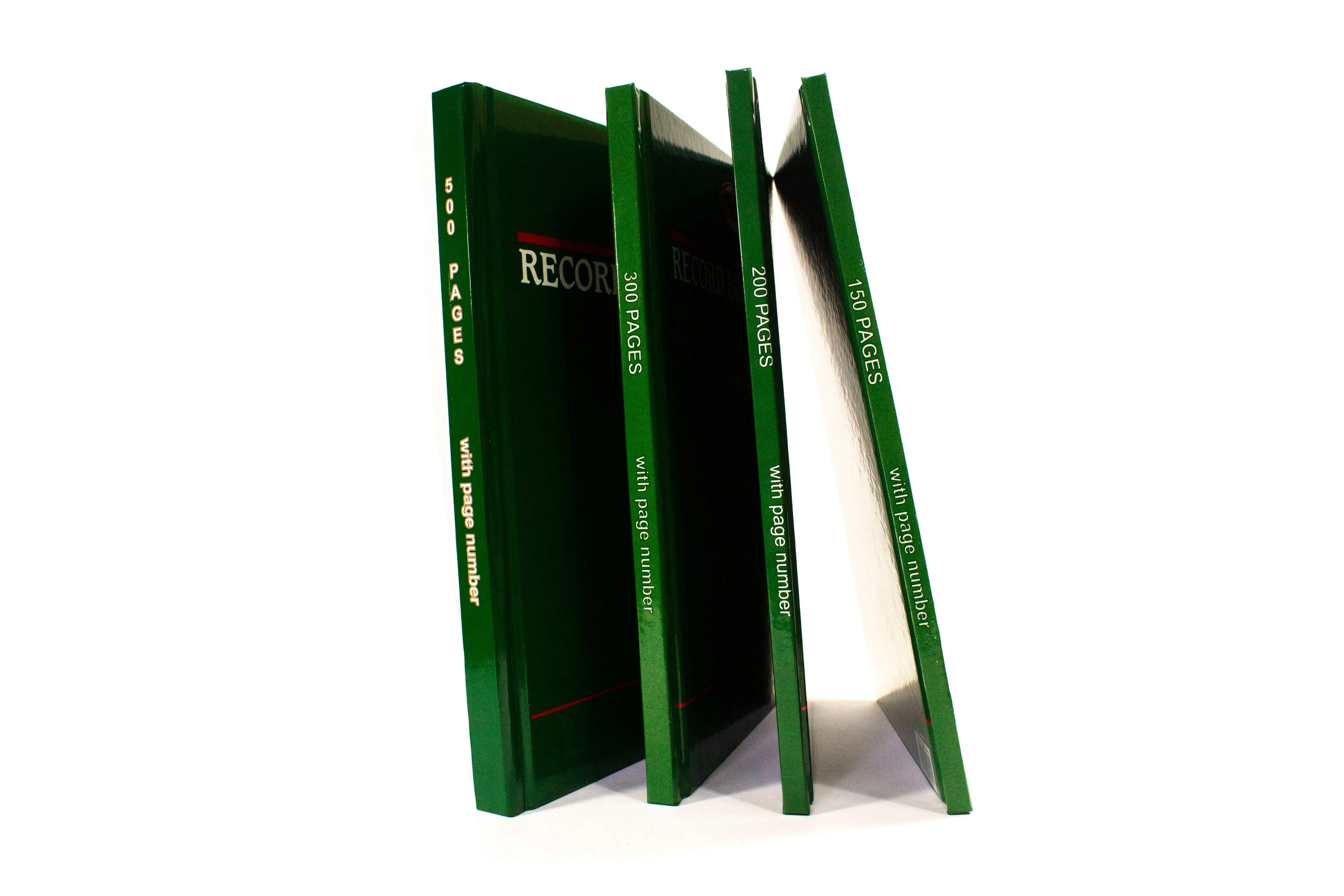 Vision Record Book with Page Number