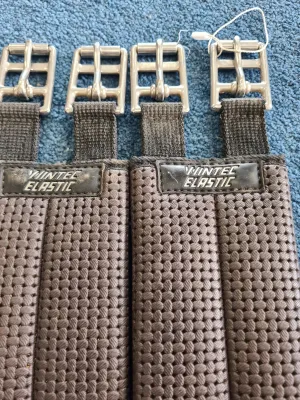 Wintec elastic 52" padded comfort  girth brown FREE POSTAGE ❤