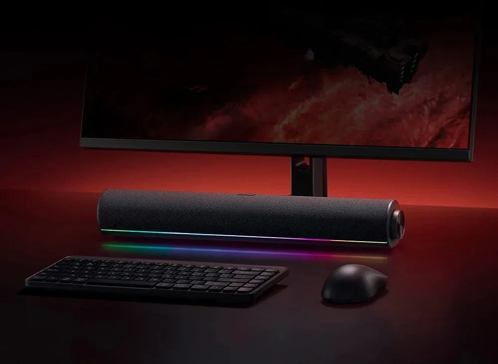 Xiaomi Redmi Low Latency Computer Gaming Speaker AUX Input Bluetooth Speaker RGB Light with Microphone