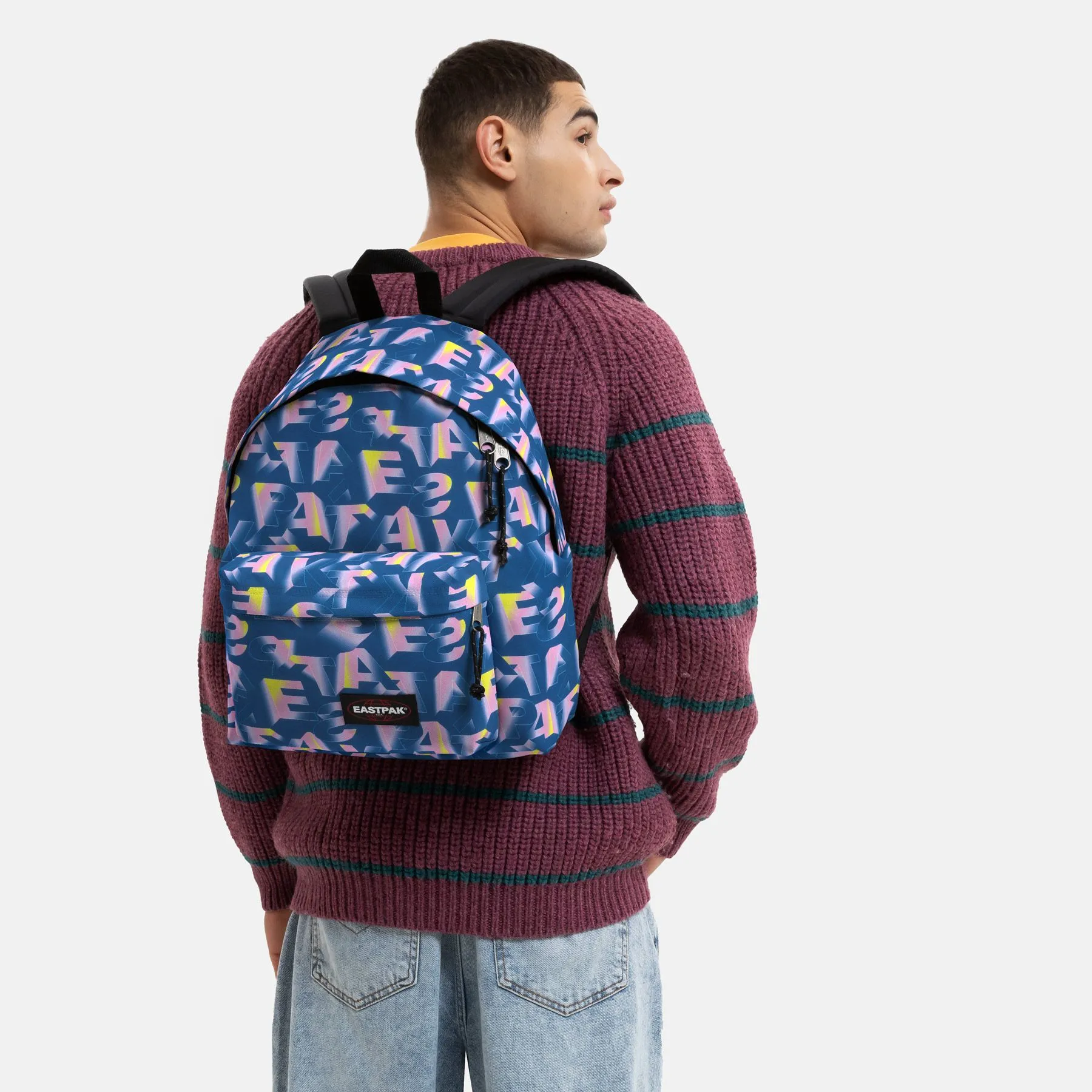 Zaino Padded Eastpak Blocktype Navy