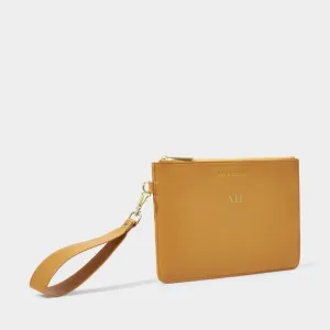 Zana Wristlet Pouch-Mustard