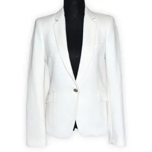 Zara Woman Ivory One‎ Button Blazer Size Small