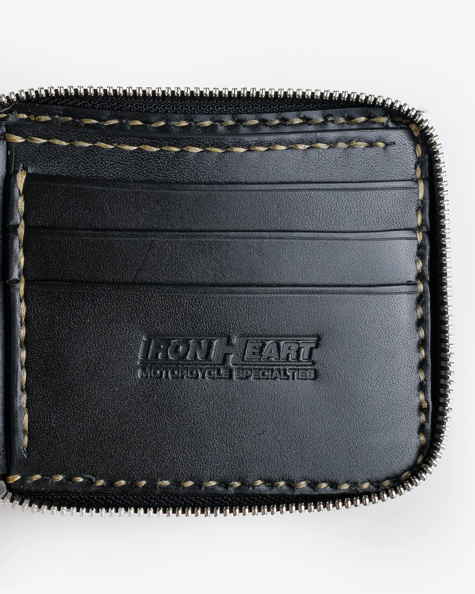 Zip-Secured Shell Cordovan Wallet - Green